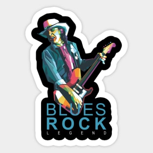 BLUES ROCK LEGEND Sticker